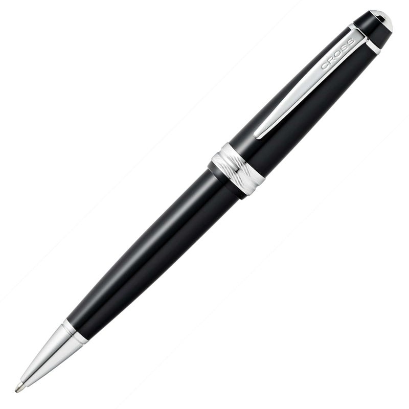 Cross Bailey Light Refillable Ballpoint Pen Presented in a Everyday Gift Box - Medium Point, Black Ink, Glossy Black - Image 4